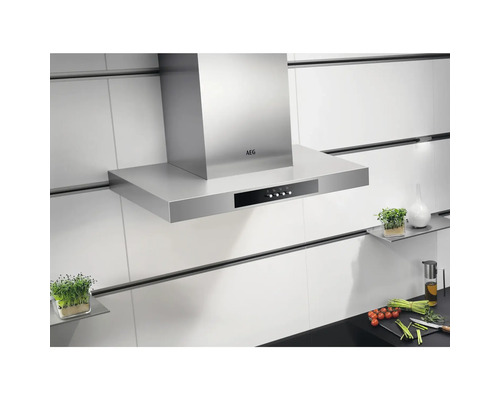 AEG Logo Afzuigkap in een moderne keuken