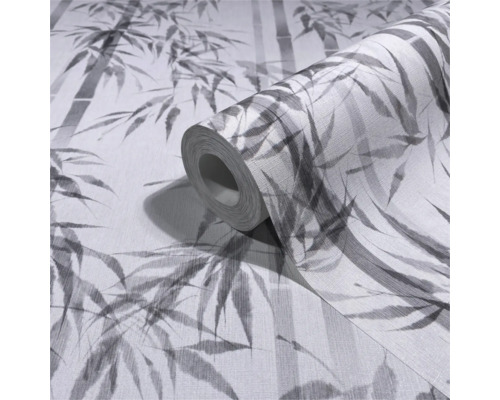 Rol behang met bamboemotief