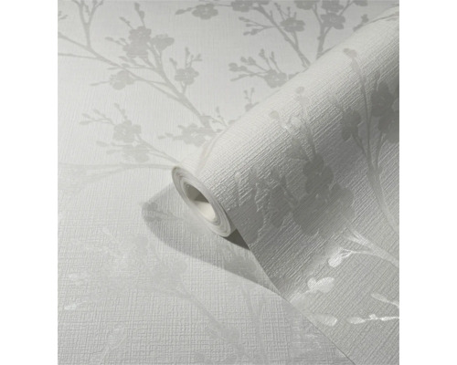 Rol behang met bloemmotief