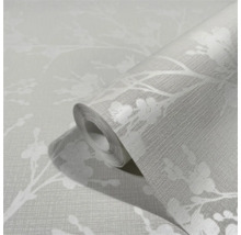 Behangrol met bloemmotief