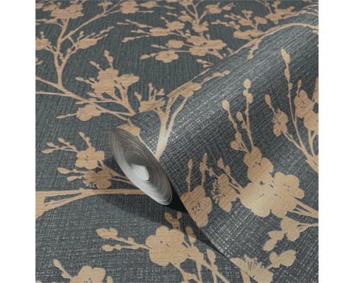 Bloemenbehang met bloemmotief