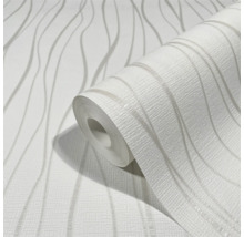 Rol behang met golfpatroon