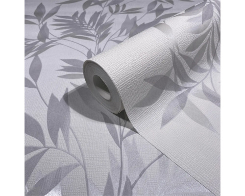 Behangrol met bladerpatroon