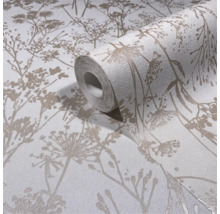 Behangrol met plantenpatroon