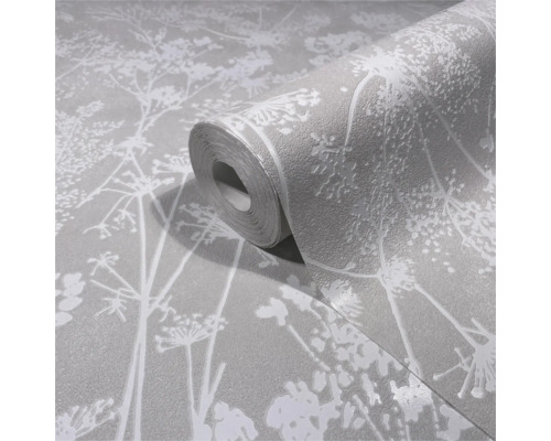 Behangrol met plantenmotief