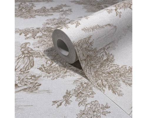 Behangrol met landelijk motief