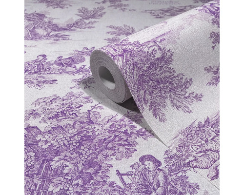 Behangrol met landschapspatroon