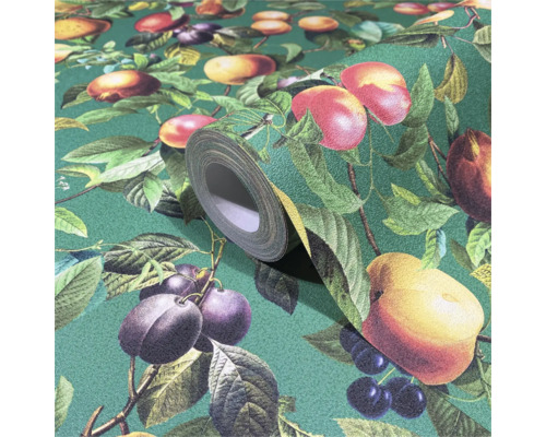 Rol vinylbehang met fruitmotief