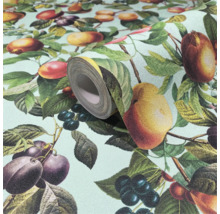 Behangrol met fruitpatroon