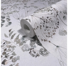 Behangrol met bloemmotief