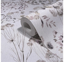 Rol behang met bloemmotief