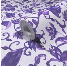 Behangrol met bloemmotief