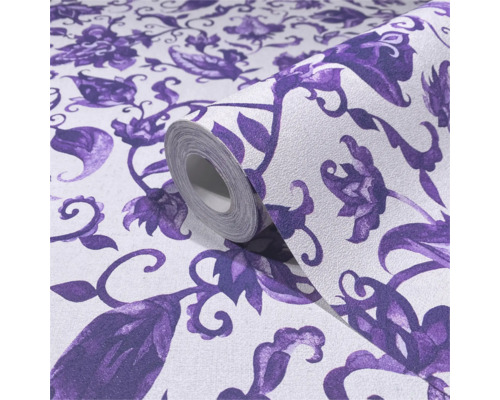 Behangrol met bloemmotief