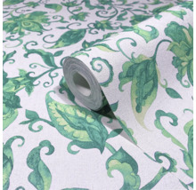 Behangrol met bloemmotief