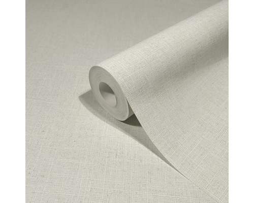 Rol papieren behang met textielstructuur