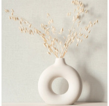 Decoratieve vaas met plantenstengels