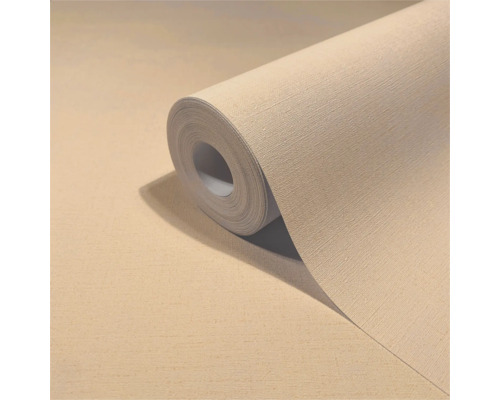 Rol papieren behang met textiel-optiek