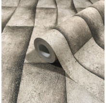 Rol vinylbehang met steenlook