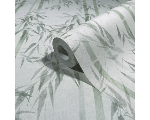 Behangrol met bamboepatroon