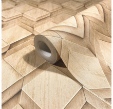 Rol behang met geometrisch motief