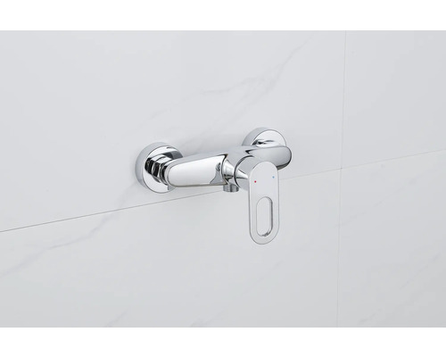 Opbouw douchekraan voor de douche