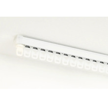 Gordijnrail met glijders voor plafondmontage