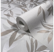 Behangrol met bladmotief