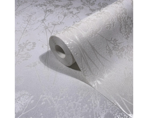 Rol behang met plantenmotief