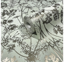 Behangrol met plantenpatroon