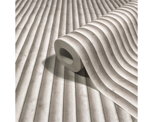 Rol behang met streepmotief