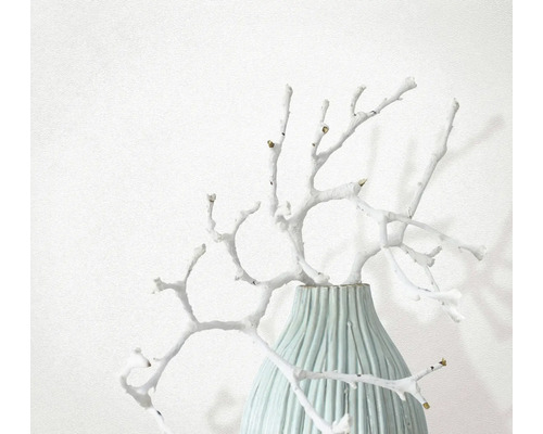 Decoratie met vaas en witte tak