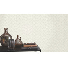 Decoratief behang met subtiel patroon in de woonkamer