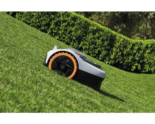 Robotmaaier op een gazon
