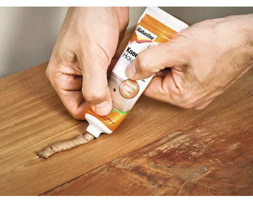 Houtreparatie met Alabastine Houtvuller