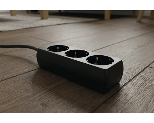 Drievoudig stopcontact voor binnenshuis