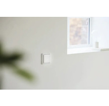 Muuroppervlak met een enkele lichtschakelaar