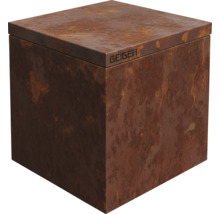 Geiger kubus plantenbak van metaal