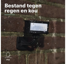 Bewegingsmelder voor buiten, beschermingsklasse IP44
