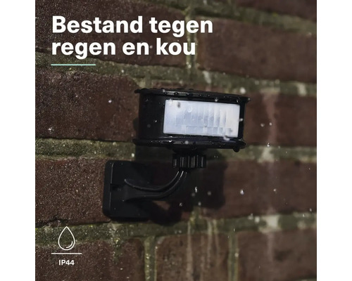 Bewegingsmelder voor buiten, beschermingsklasse IP44