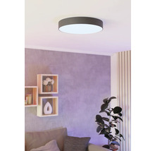 Plafondlamp in woonkamer