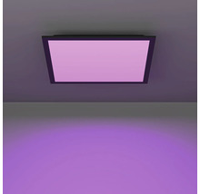 Vierkante plafondlamp met indirecte verlichting