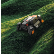 Robotmaaier op een gazon