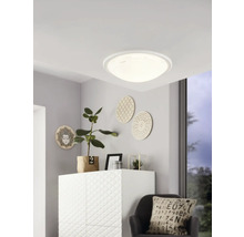 Plafondlamp in de woonkamer