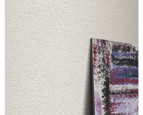 Behang met grafisch patroon op de muur