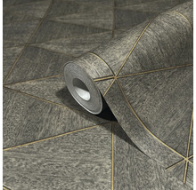 Rol behang met geometrisch driehoekpatroon