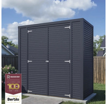 Houten tuinkast met dubbele deur