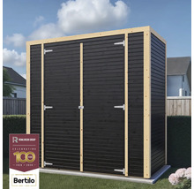 Houten tuinkast met dubbele deur