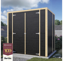 Tuinhuis met houten deuren