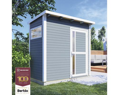 Tuinhuis met raam en deur van hout