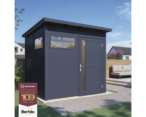 Modern tuinhuis met raam en deur